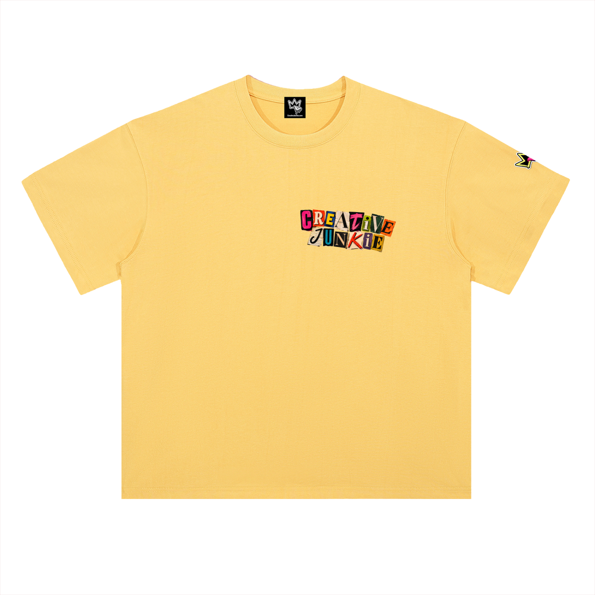 Heavyweight Drop Shoulder Cotton T-Shirt