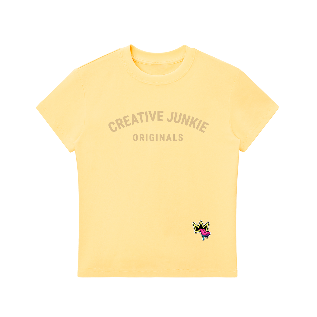 Essential Bodycon Crewneck T-Shirt