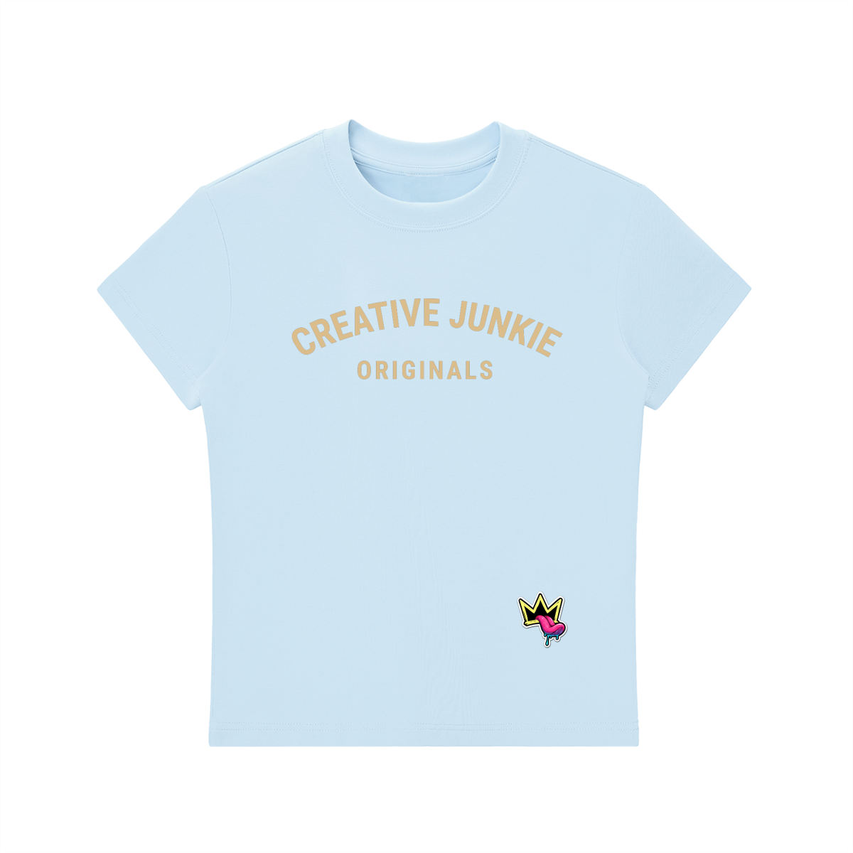 Essential Bodycon Crewneck T-Shirt