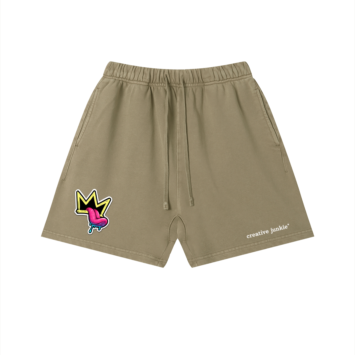 Vintage Wash Cotton Shorts