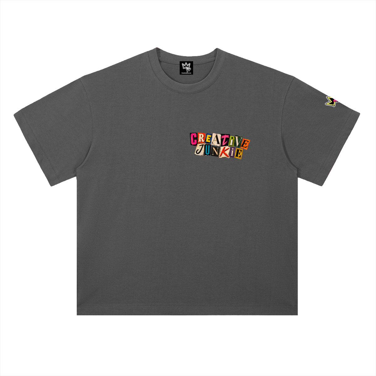 Heavyweight Drop Shoulder Cotton T-Shirt