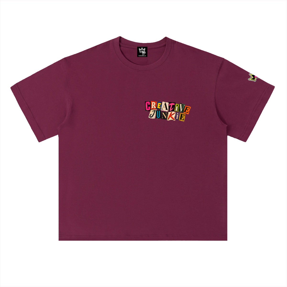 Heavyweight Drop Shoulder Cotton T-Shirt
