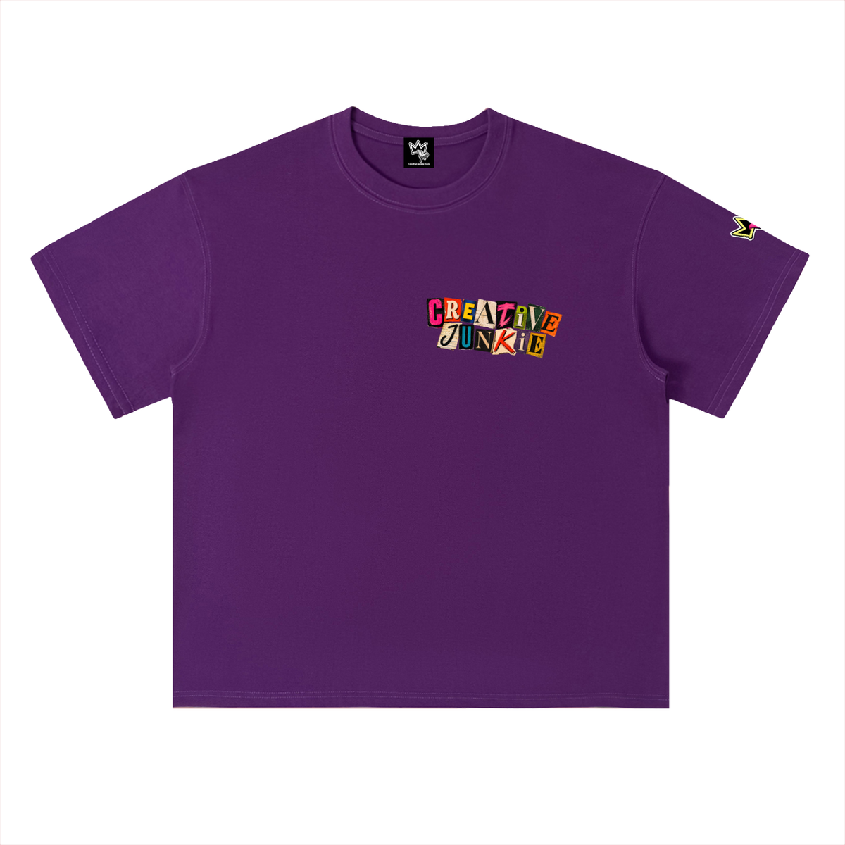 Heavyweight Drop Shoulder Cotton T-Shirt