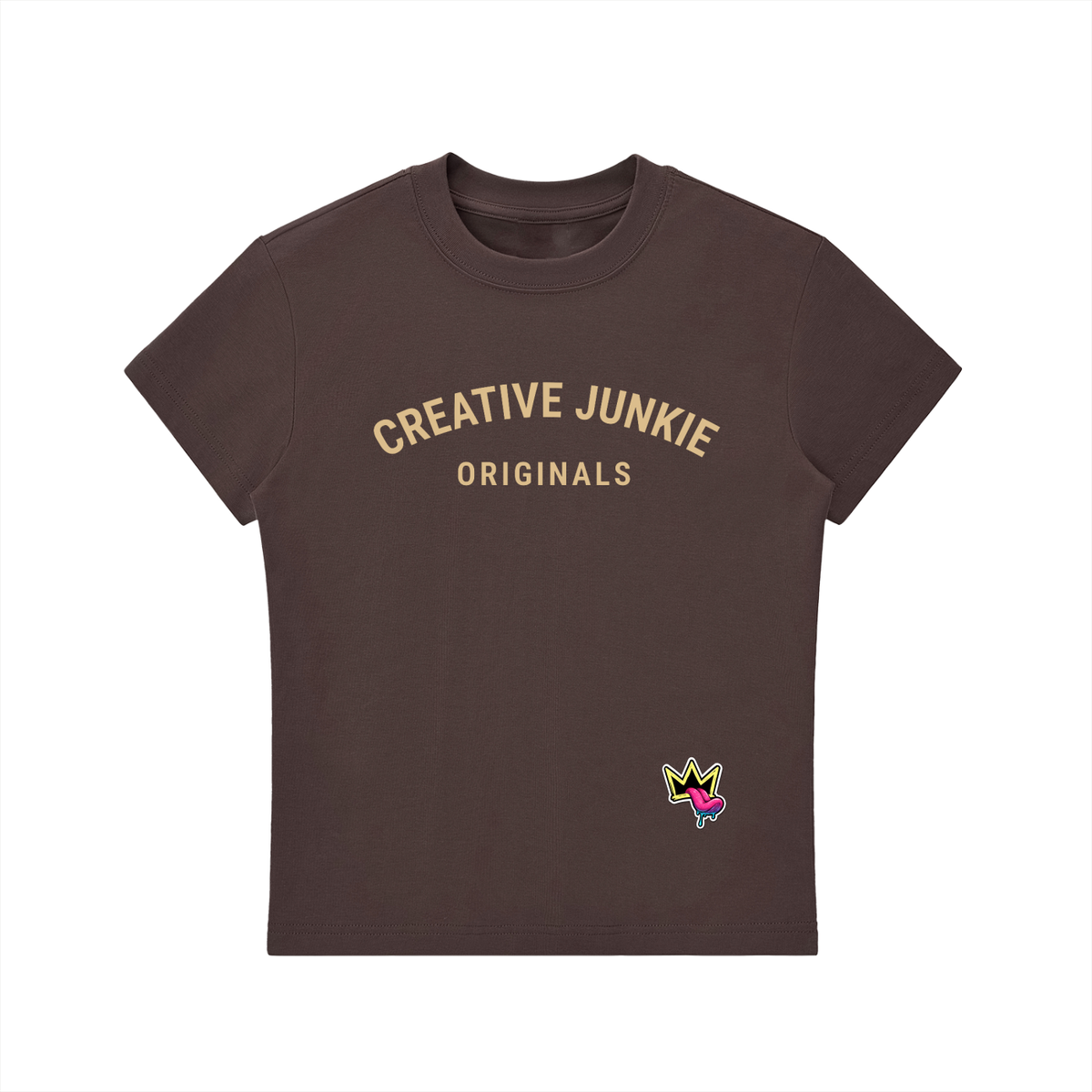 Essential Bodycon Crewneck T-Shirt