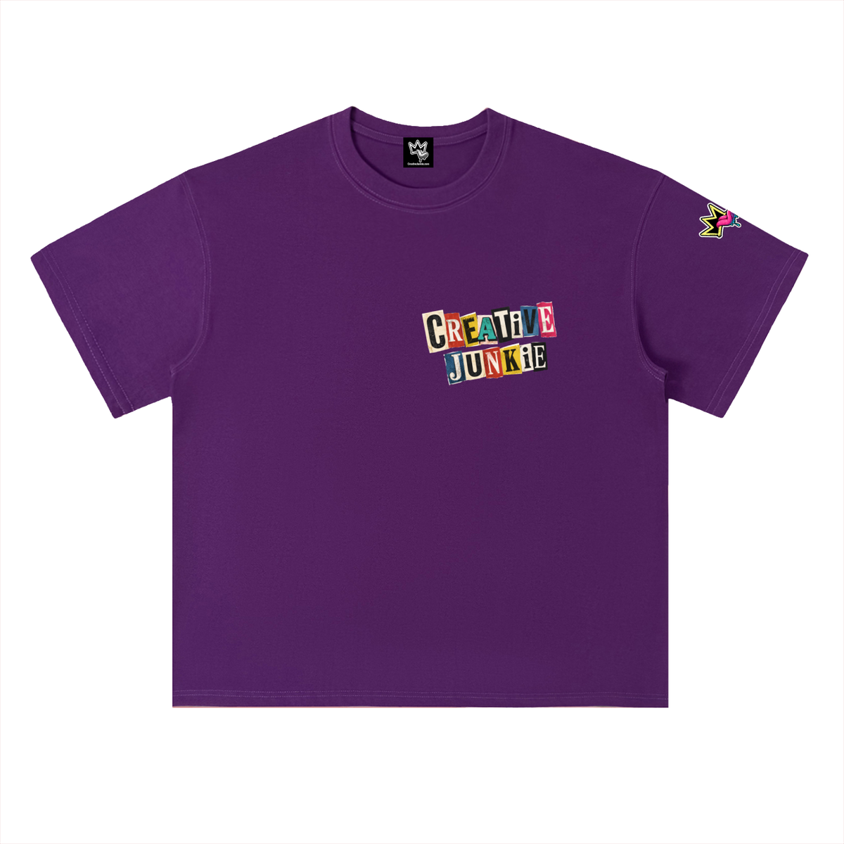 Heavyweight Drop Shoulder Cotton T-Shirt