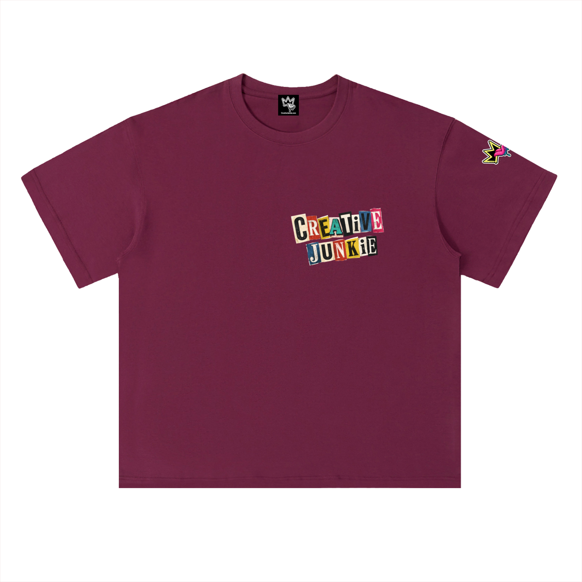 Heavyweight Drop Shoulder Cotton T-Shirt