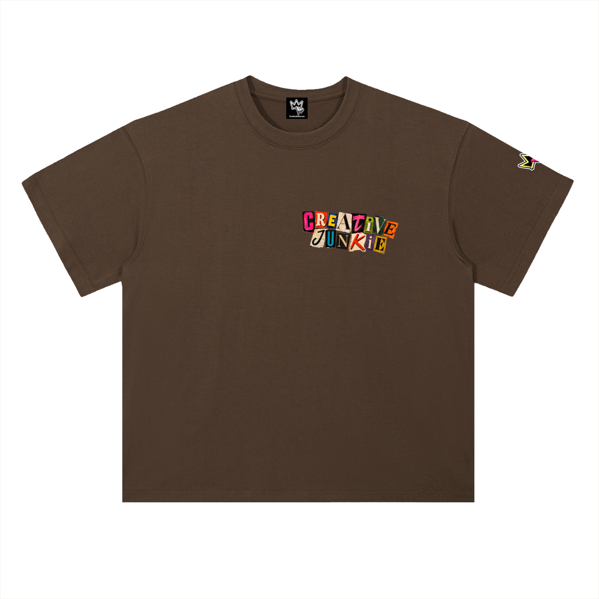 Heavyweight Drop Shoulder Cotton T-Shirt