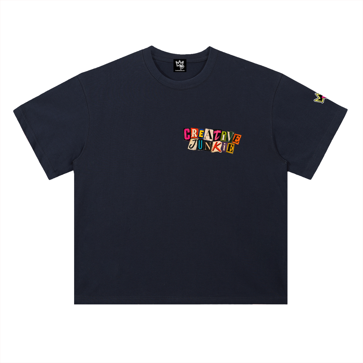 Heavyweight Drop Shoulder Cotton T-Shirt