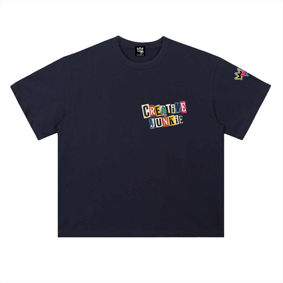 Heavyweight Drop Shoulder Cotton T-Shirt