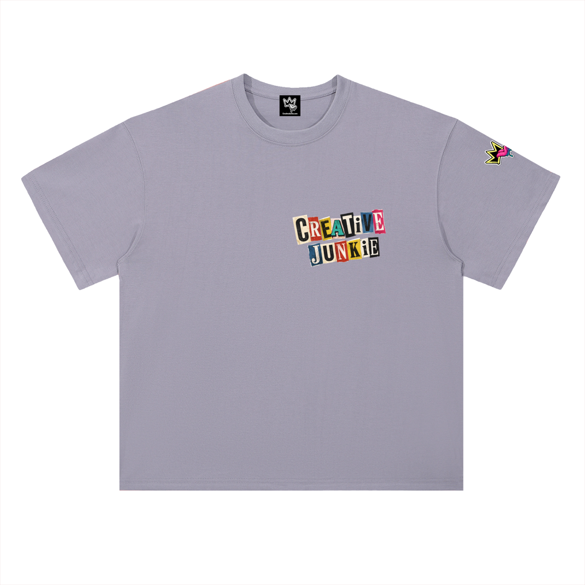 Heavyweight Drop Shoulder Cotton T-Shirt