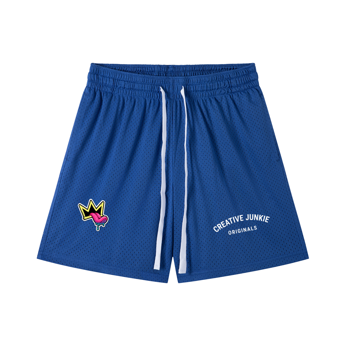 Mesh Drawstring Shorts