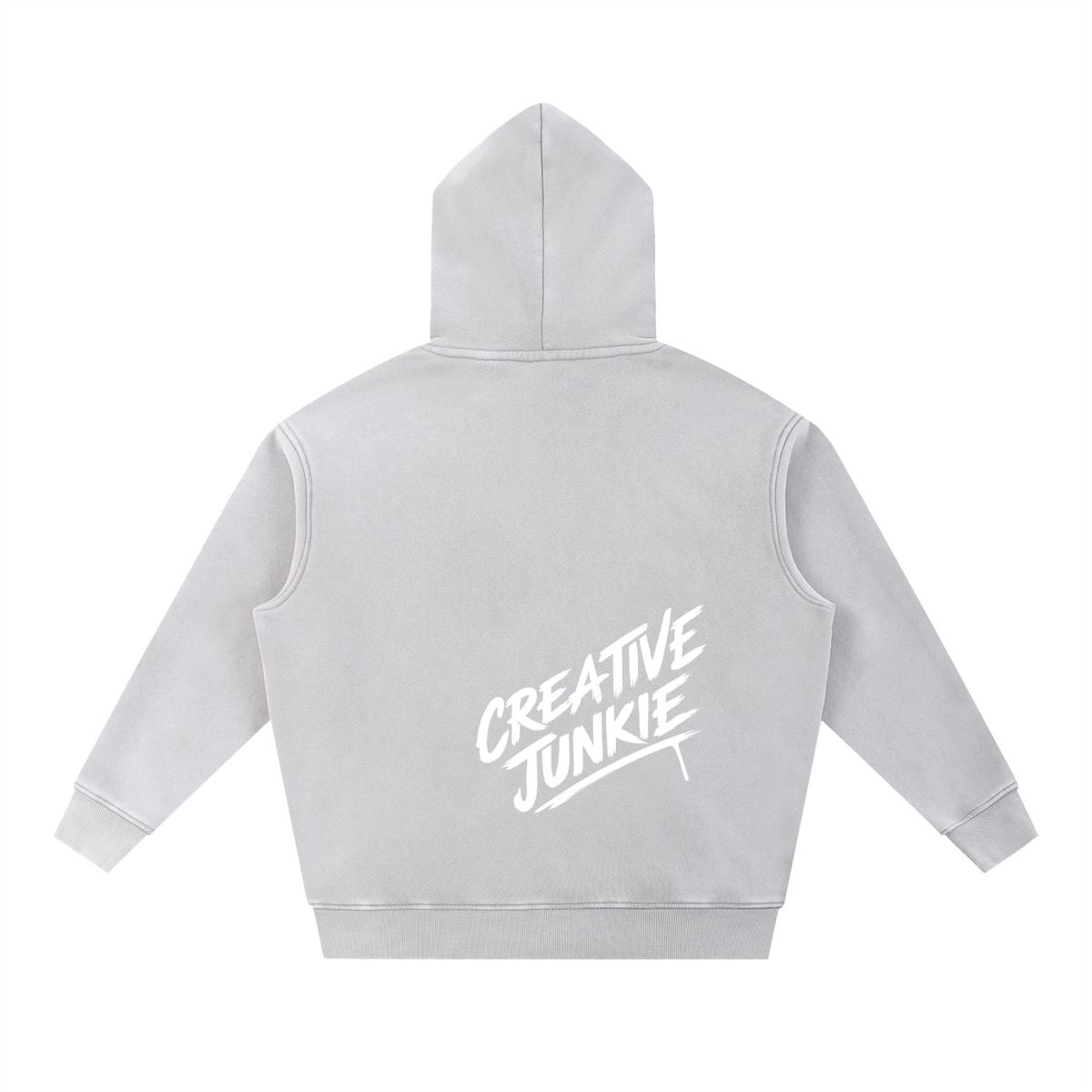 Snow Wash Fleece Oversize Hoodie