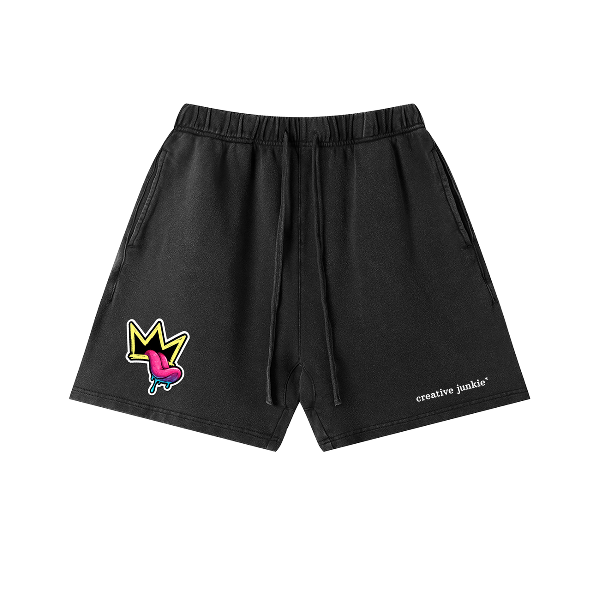 Vintage Wash Cotton Shorts