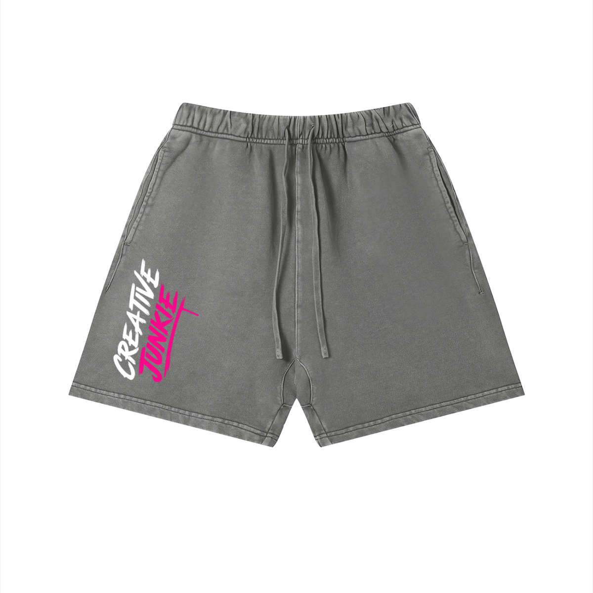 Vintage Wash Cotton Shorts