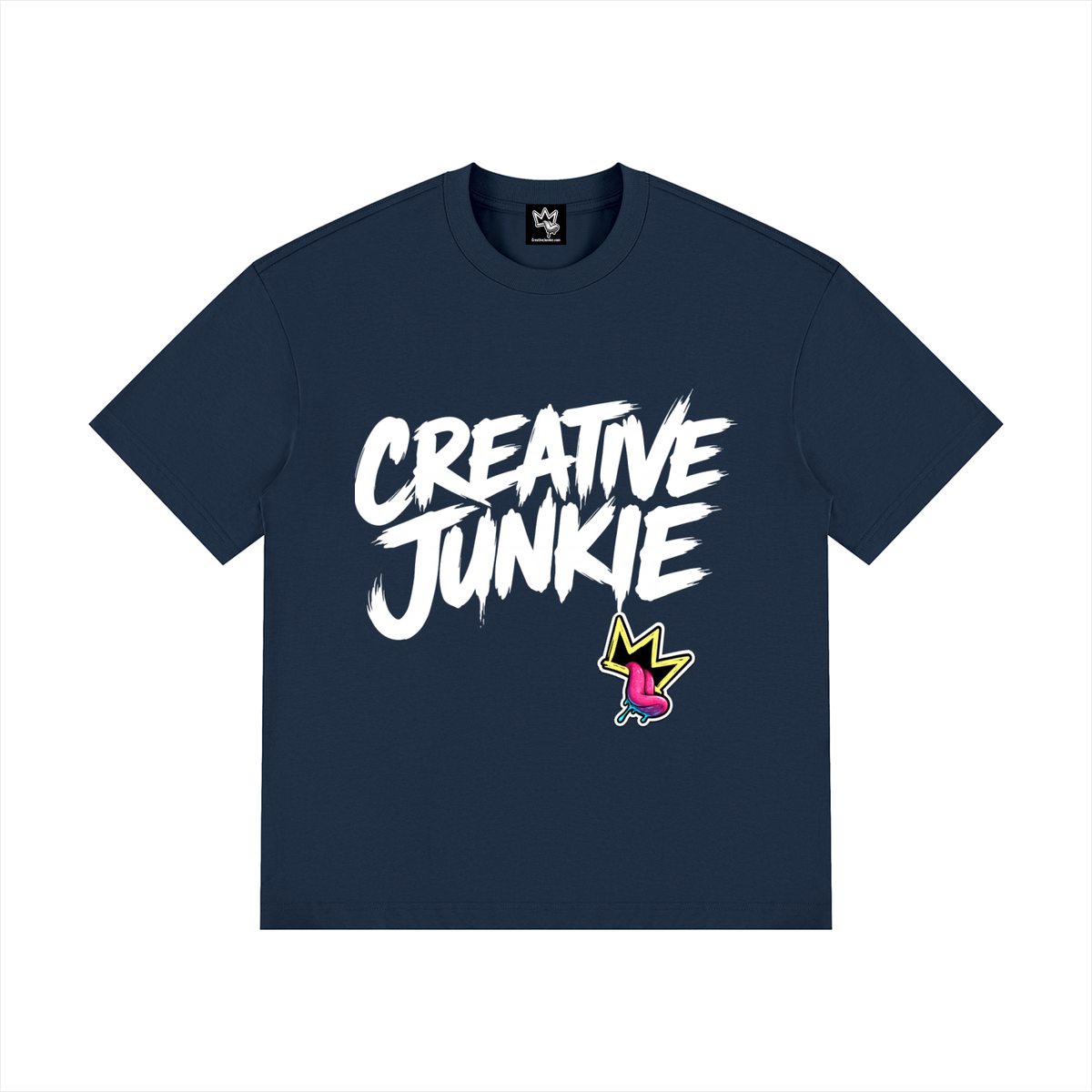 Drop Shoulder Cotton T-Shirt