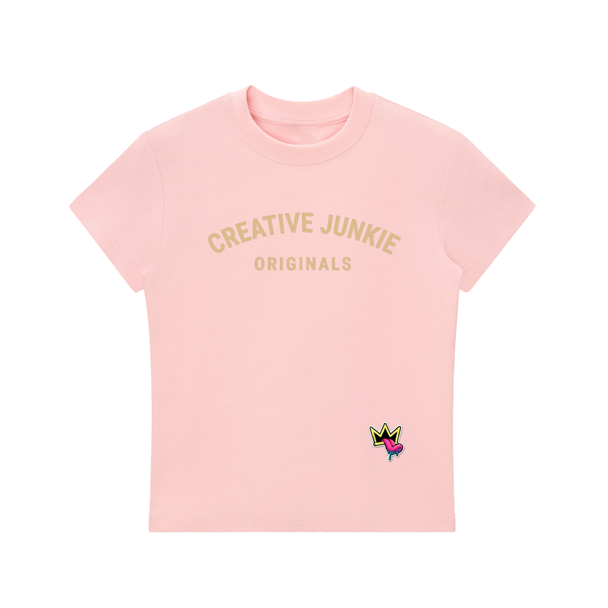 Essential Bodycon Crewneck T-Shirt