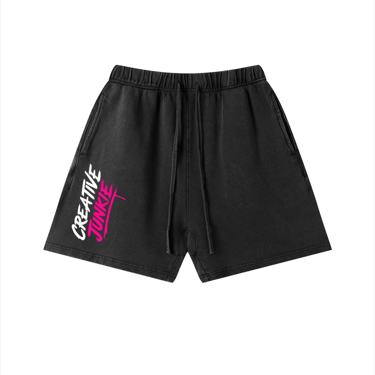 Vintage Wash Cotton Shorts