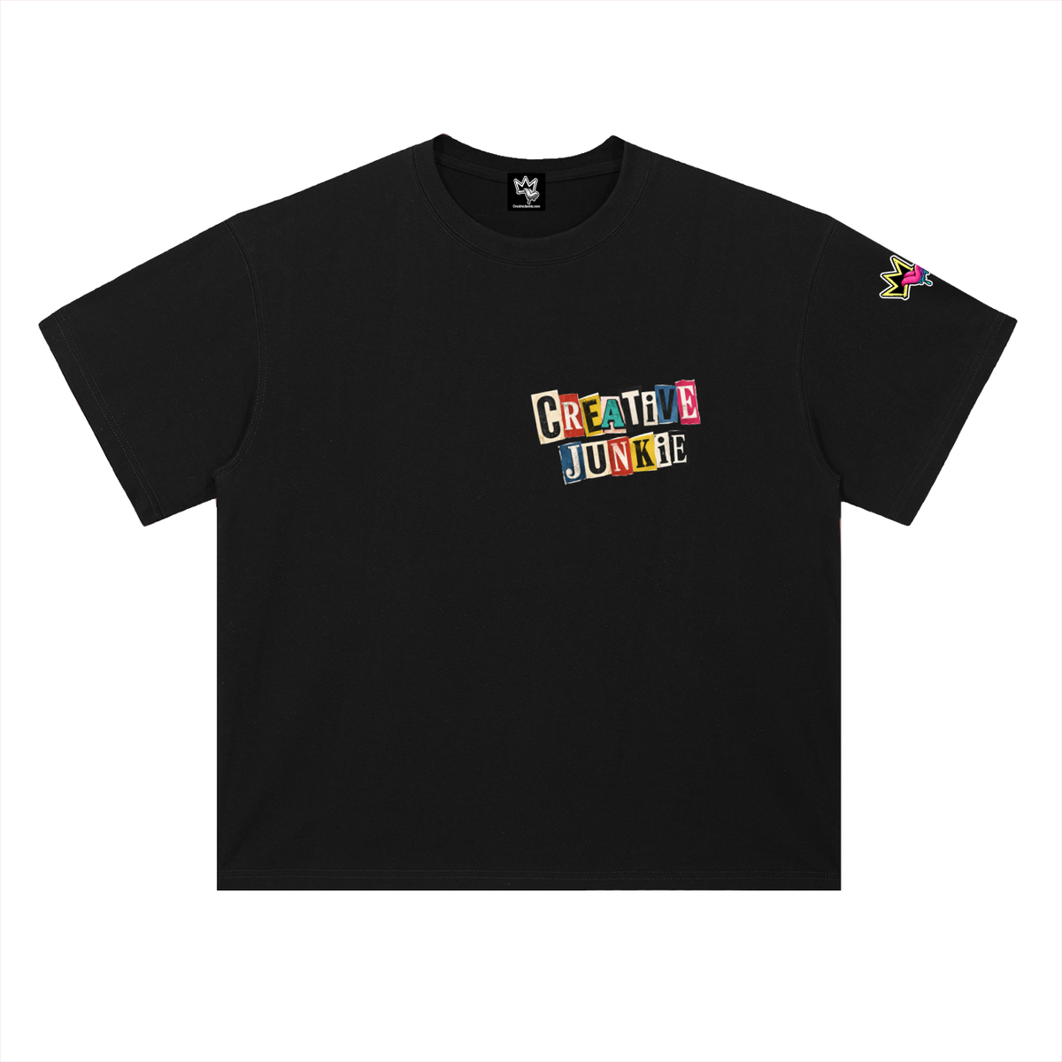 Heavyweight Drop Shoulder Cotton T-Shirt
