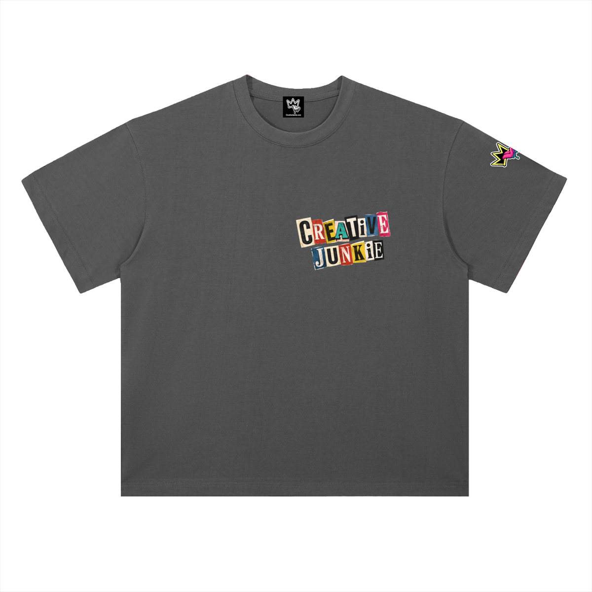 Heavyweight Drop Shoulder Cotton T-Shirt