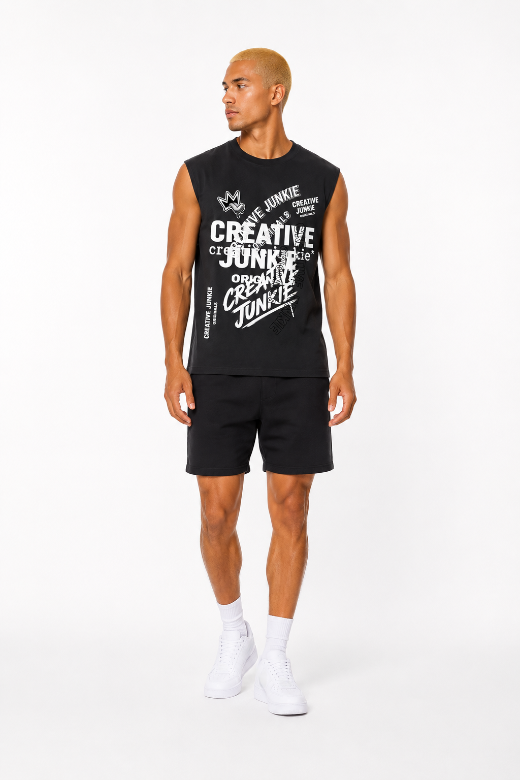 Sleeveless Cotton Tank Top
