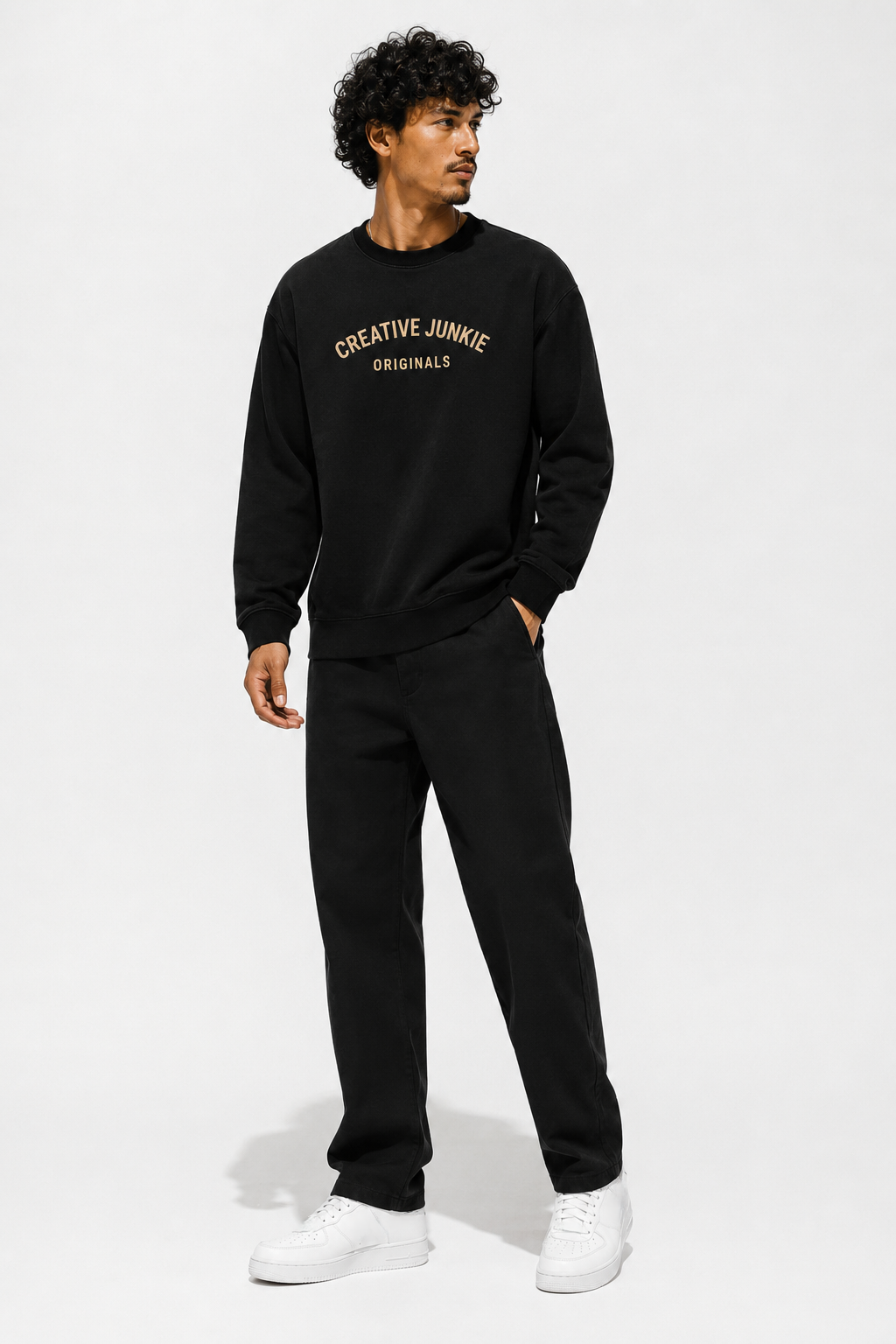 Fleeced Sweatshirt