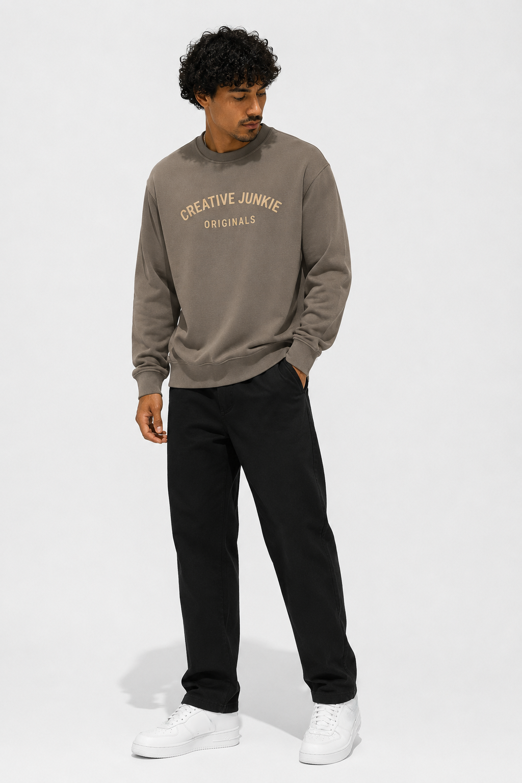 Fleeced Sweatshirt