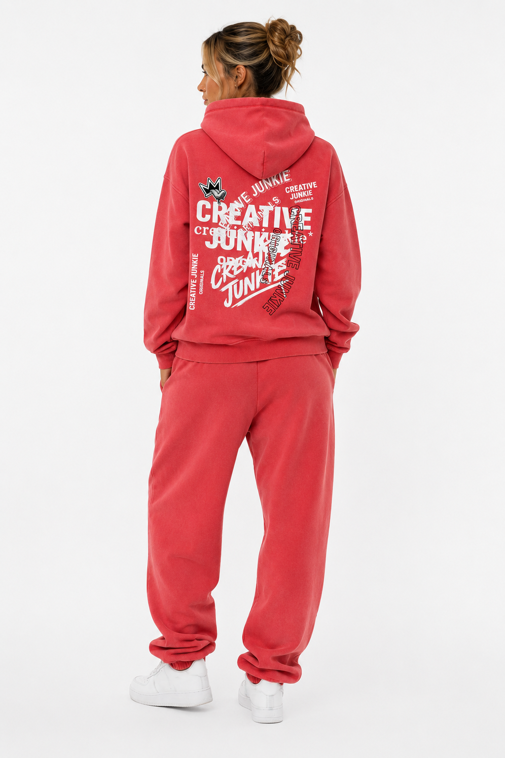 Zip-Through Boxy Fleece Hoodie