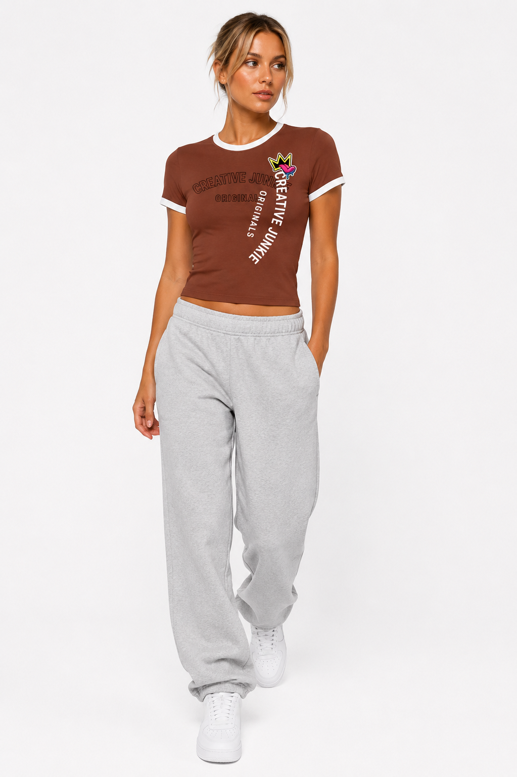 Slim Color Block T-Shirt