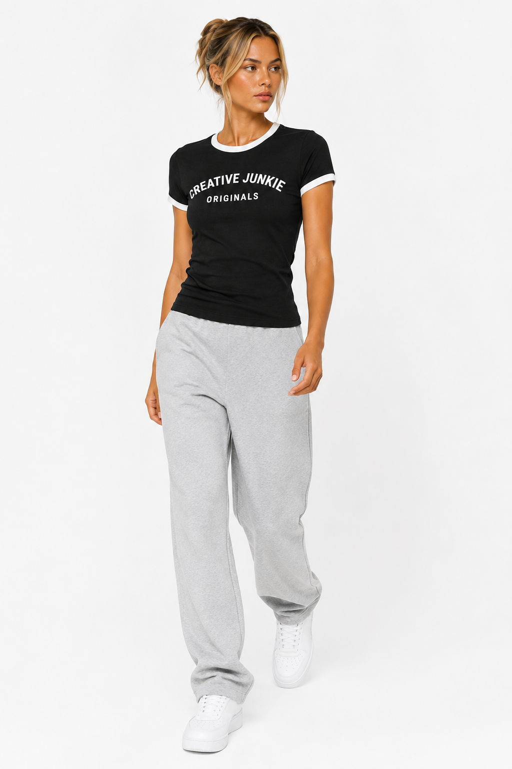 Slim Color Block T-Shirt