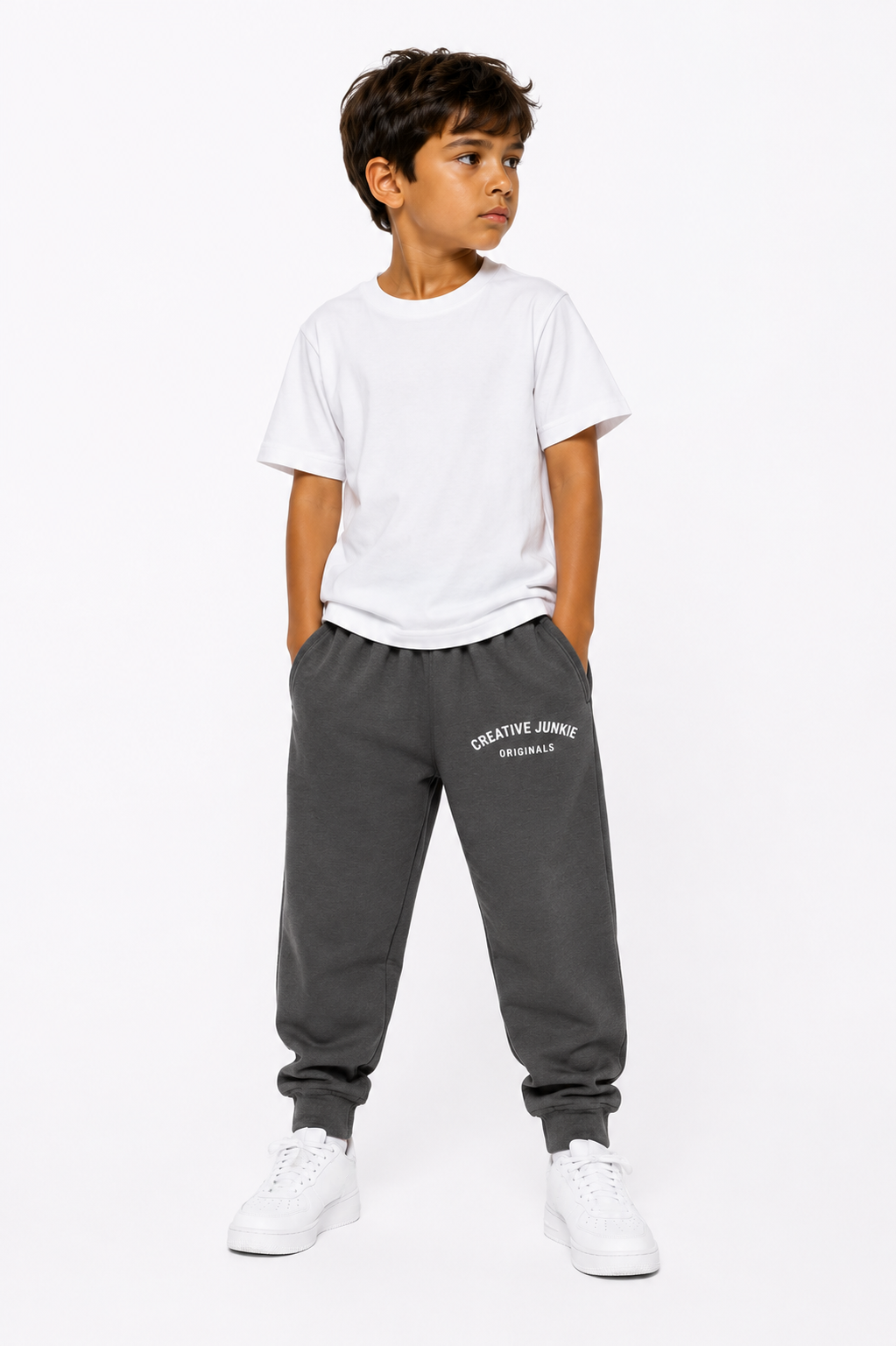 Kid's Loose Wide Leg Sweatpants