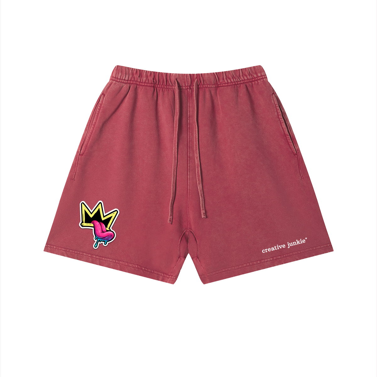 Vintage Wash Cotton Shorts