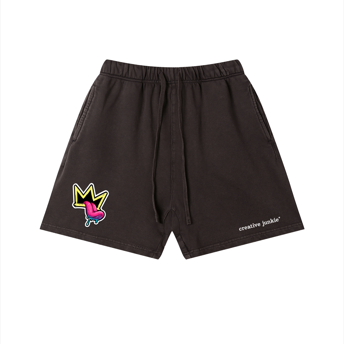 Vintage Wash Cotton Shorts