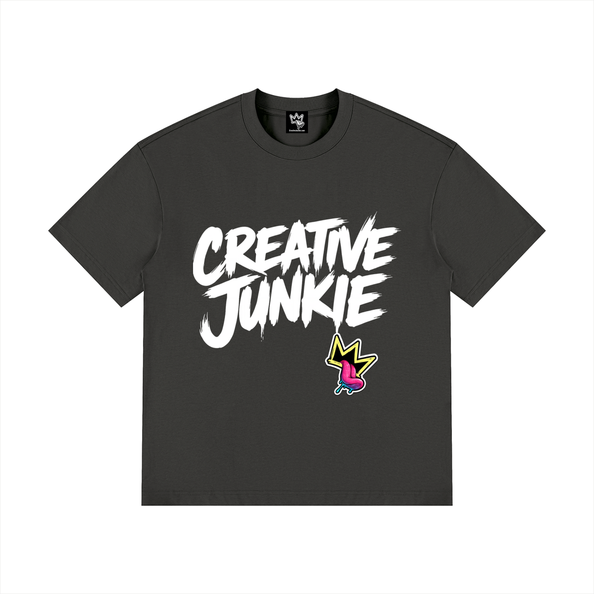 Drop Shoulder Cotton T-Shirt