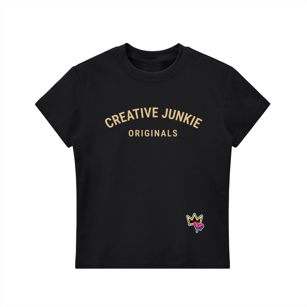 Essential Bodycon Crewneck T-Shirt