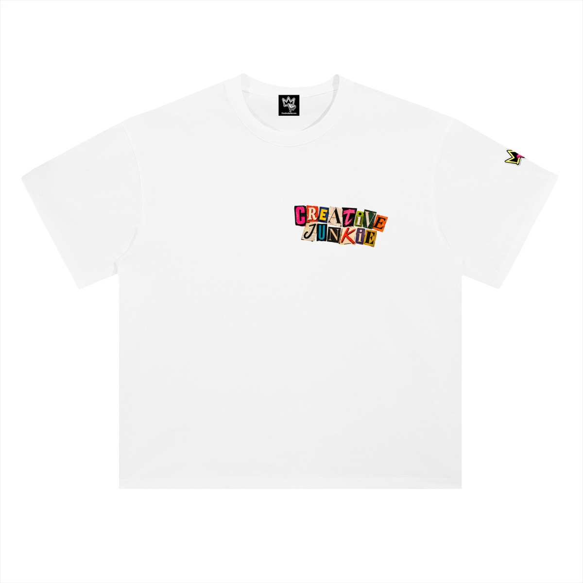 Heavyweight Drop Shoulder Cotton T-Shirt