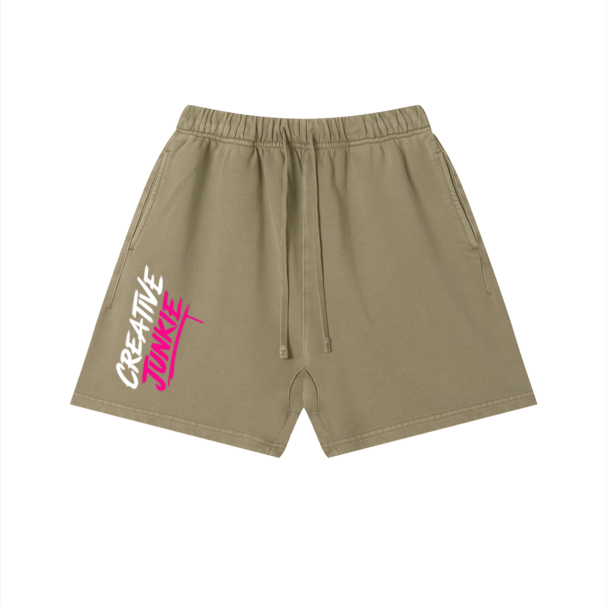 Vintage Wash Cotton Shorts