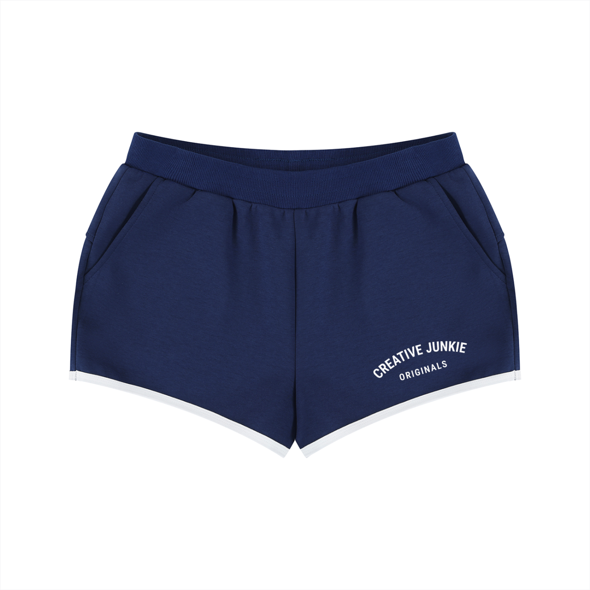 Retro Contrast Binding Shorts