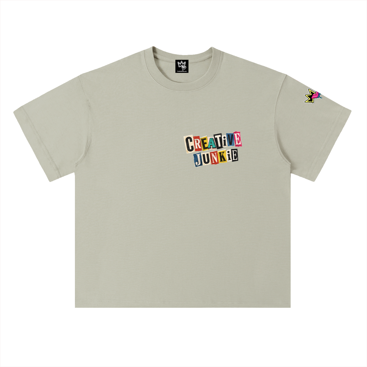 Heavyweight Drop Shoulder Cotton T-Shirt