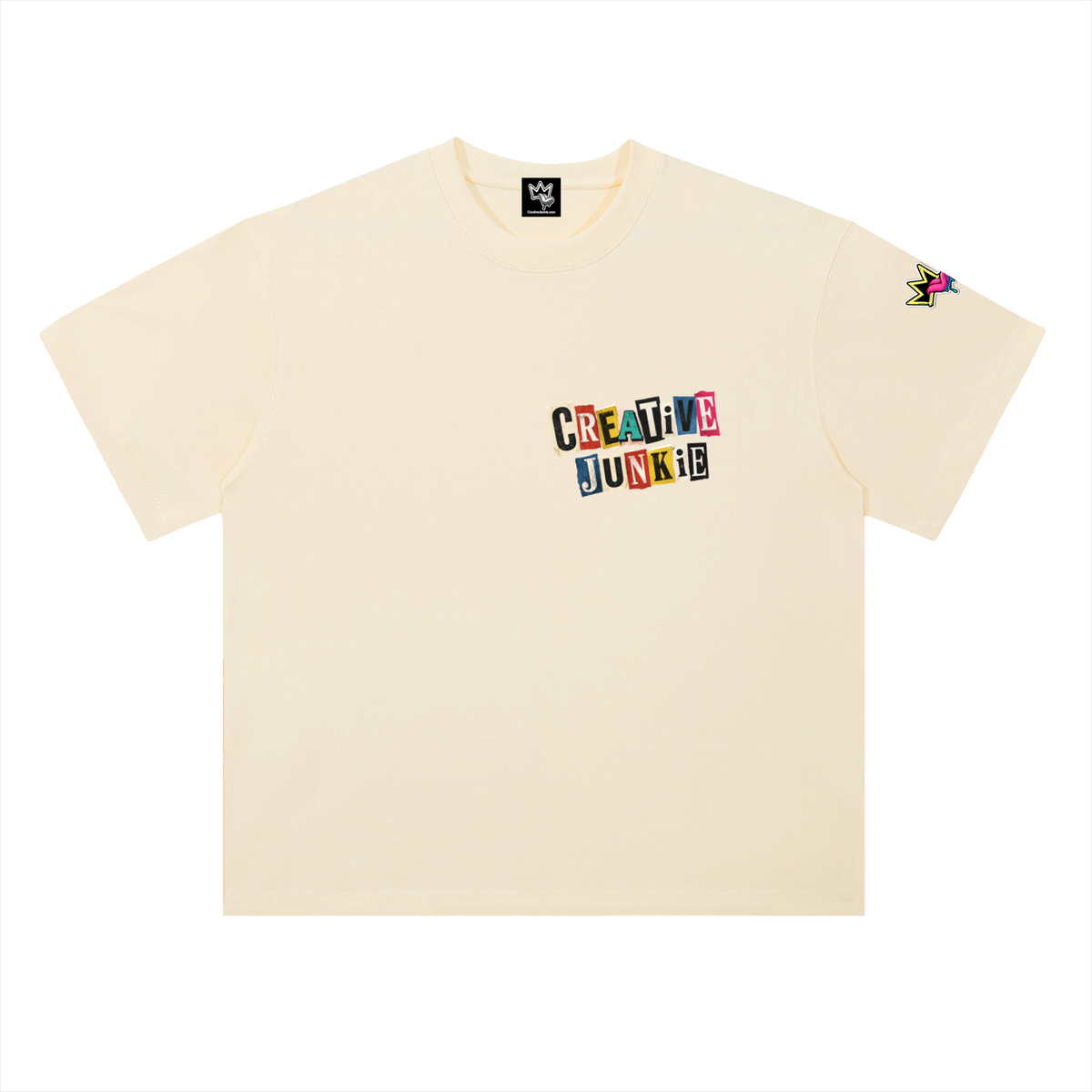 Heavyweight Drop Shoulder Cotton T-Shirt