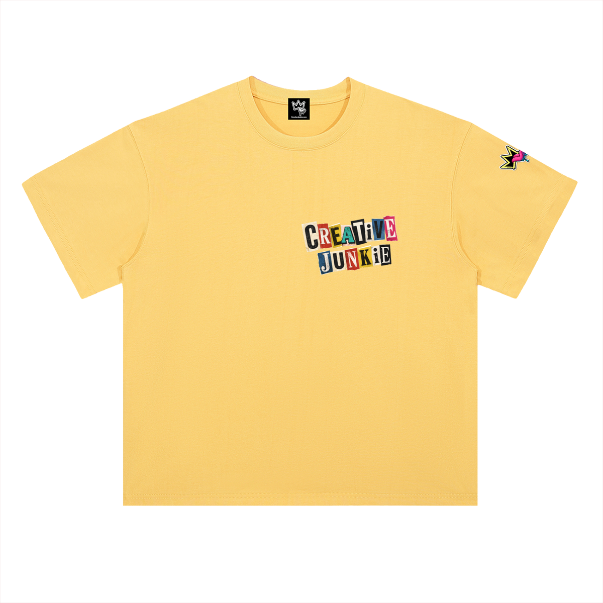 Heavyweight Drop Shoulder Cotton T-Shirt