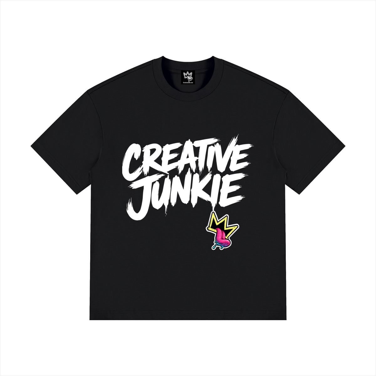 Drop Shoulder Cotton T-Shirt