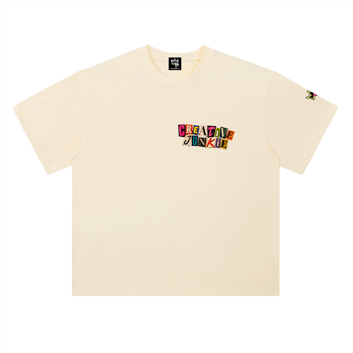 Heavyweight Drop Shoulder Cotton T-Shirt